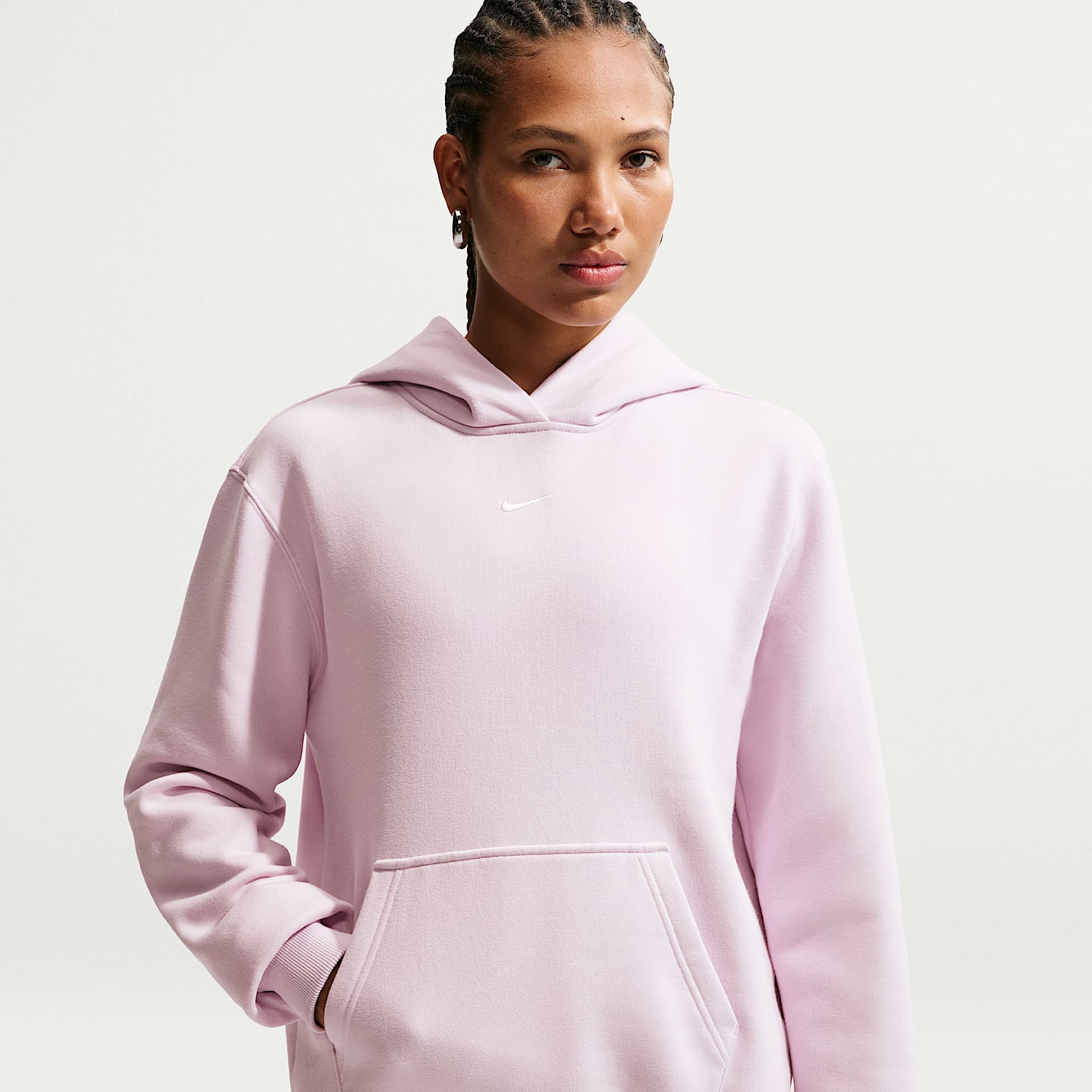 Nike Studio Fleece Medium Weight Women's Pullover Hoodie. Nike ZA